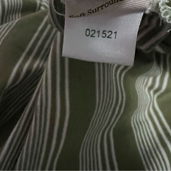 Soft Surroundings Green Striped Tank Top Size 2X - Picture 5 of 5